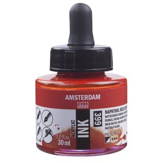 Amsterdam Acrylic Ink 30ml - 399 - Naphthol Red Dp