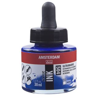 Amsterdam Acrylic Ink 30ml - 504 - Ultramarine