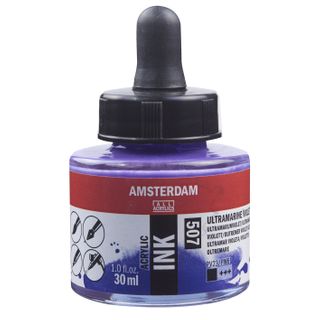 Amsterdam Acrylic Ink 30ml - 507 - Ultramarine Vio