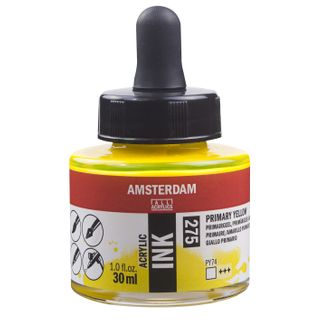 Amsterdam Acrylic Ink 30ml - 275 - Primary Yellow