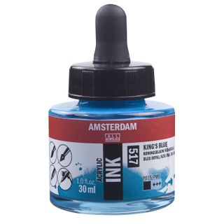 Amsterdam Acrylic Ink 30ml - 517 - Kings Blue