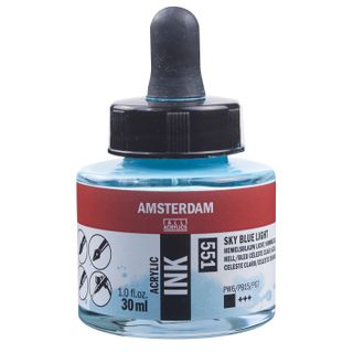 Amsterdam Acrylic Ink 30ml - 551 - Sky Blue Light