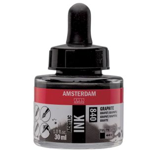 Amsterdam Acrylic Ink 30ml - 840 - Graphite