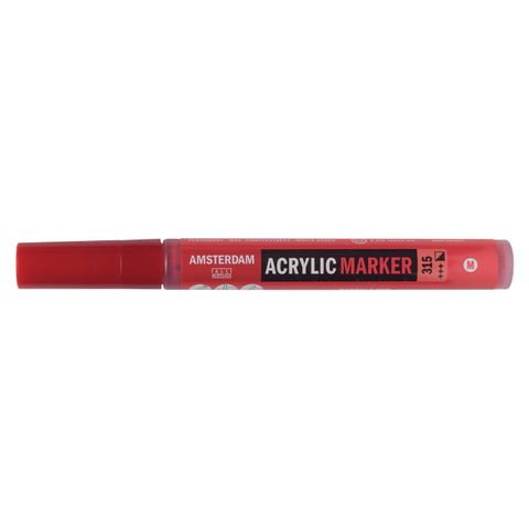 Amsterdam Acrylic Marker M Pyrrole Red SW