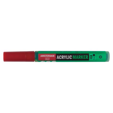 Amsterdam Acrylic Marker M Perm.Green Lt SW