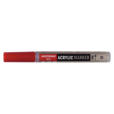 Amsterdam Acrylic Marker M Silver SW