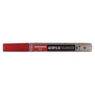 Amsterdam Acrylic Marker M Silver SW