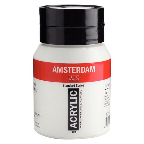 Amsterdam 500ml - 104 - Zinc White