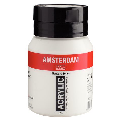 Amsterdam 500ml - 105 - Titaniumium White