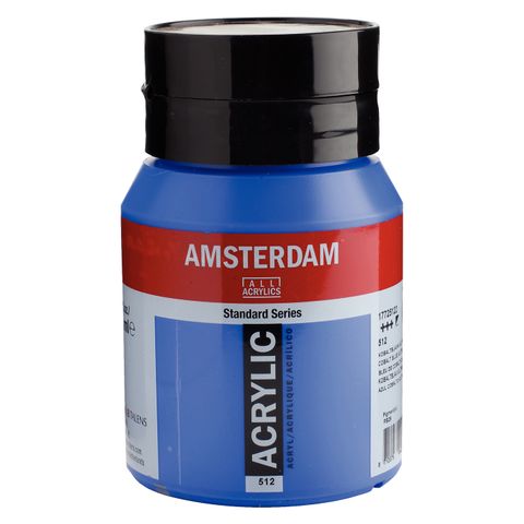 Amsterdam 500ml - 512 - Cobalt Blue Ultramarine