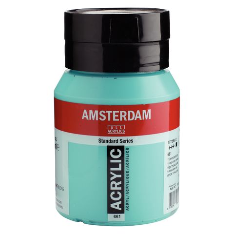 Amsterdam 500ml - 661 - Turquoise Green