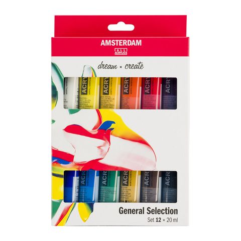 Amsterdam Acrylic Set 12x20ml