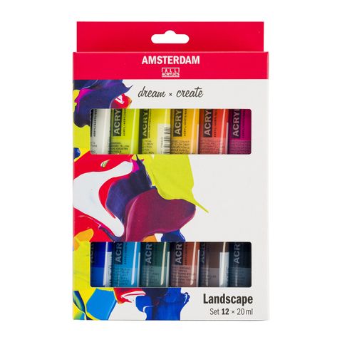 Amsterdam Acrylic Landscape Set 12x20ml