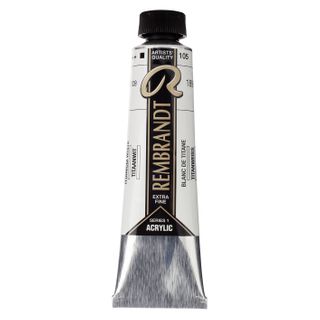 Rembrandt Acrylic - 105 - Titanium White 40ml