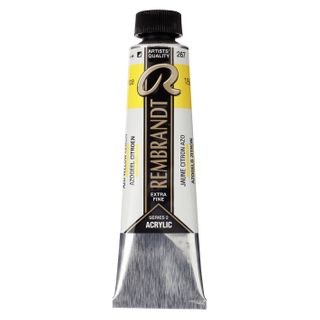 Rembrandt Acrylic - 267 - Azo Yellow Lemon 40ml