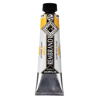 Rembrandt Acrylic - 268 - Azo Yellow Light 40ml