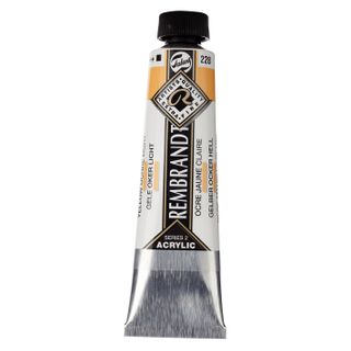 Rembrandt Acrylic - 228 - Yellow Ochre Light 40ml