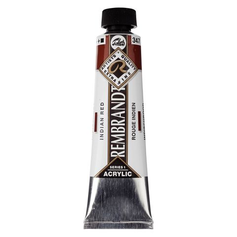 Rembrandt Acrylic - 347 - Indian Red 40ml