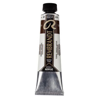 Rembrandt Acrylic - 408 - Raw Umber 40ml