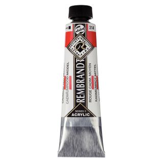 Rembrandt Acrylic - 314 - Cadmium Red Medium 40ml