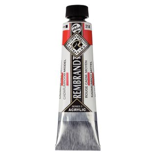 Rembrandt Acrylic - 314 - Cadmium Red Medium 40ml