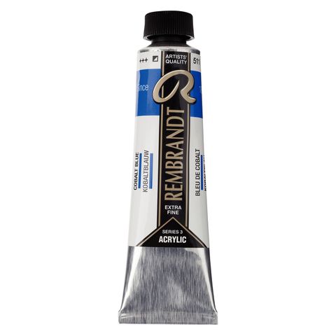 Rembrandt Acrylic - 511 - Cobalt Blue 40ml