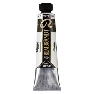 Rembrandt Acrylic - 620 - Olive Green 40ml