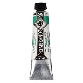 Rembrandt Acrylic - 615 - Emerald Green 40ml