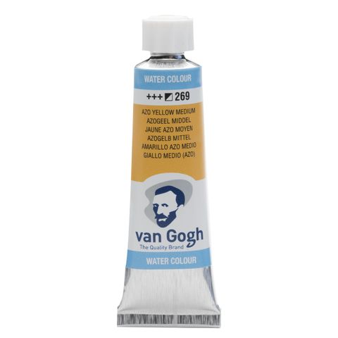 Van Gogh Watercolour 10ml - 269 - Azo Yellow Med