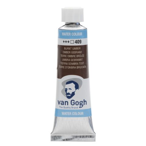 Van Gogh Watercolour 10ml - 409 - Burnt Umber