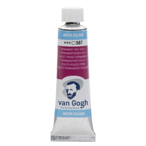 Van Gogh Watercolour 10ml - 567 - Perm.Red Viol