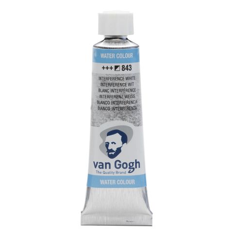 Van Gogh Watercolour 10ml - 843 - Interference Whi