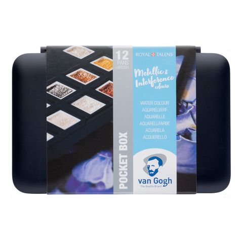 Van Gogh Watercolour Pocket Box 12 Half Pan Specialty