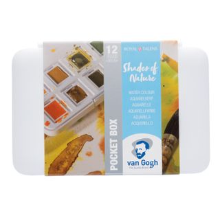 Van Gogh Watercolour Pocket Box Shades of Nature