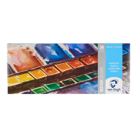 Van Gogh Watercolour Metal Set 36 Pans