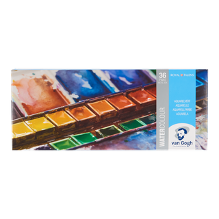 Van Gogh Watercolour Metal Set 36 Pans