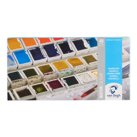 Van Gogh Watercolour Metal Set 48 Pan