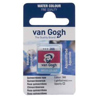 Van Gogh Watercolour Half Pan - 366 - Quinarose