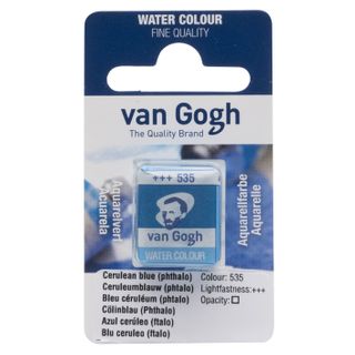 Van Gogh Watercolour Half Pan - 535 - Cerul.Blue P