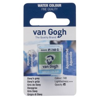 Van Gogh Watercolour Half Pan - 748 - Davy'S Grey