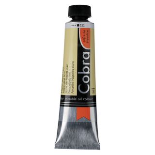 Cobra Artist Water Mixable Oil 40ml - 222 - Naples Yellow Light