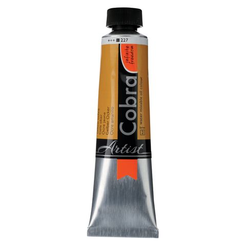 Cobra Artist Water Mixable Oil 40ml - 227 - Yellow Ochre