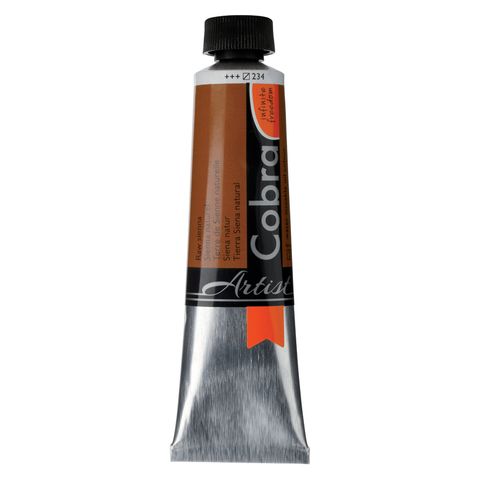 Cobra Artist Water Mixable Oil 40ml - 234 - Raw Sienna