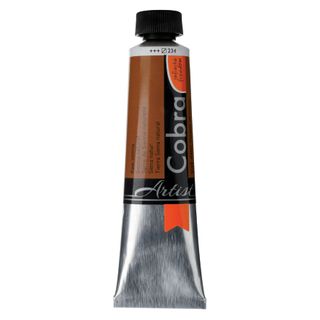 Cobra Artist Water Mixable Oil 40ml - 234 - Raw Sienna