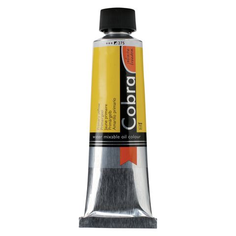 Cobra Artist Water Mixable Oil 40ml - 275 - Primary Yellow