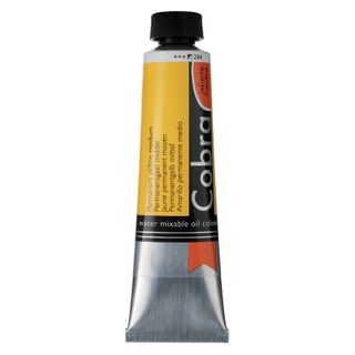 Cobra Artist Water Mixable Oil 40ml - 284 - Permanent Yellow Medium
