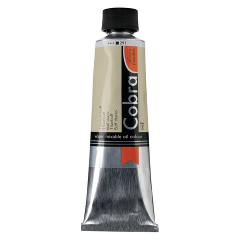 Cobra Artist Water Mixable Oil 40ml - 291 - Titanium Buff