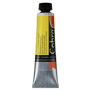 Cobra Artist Water Mixable Oil 40ml - 254 - Permanent Lemon Yellow
