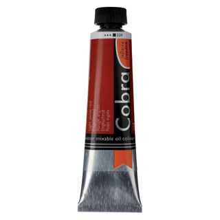 Cobra Artist Water Mixable Oil 40ml - 339 - Light Oxide Red