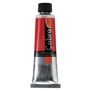 Cobra Artist Water Mixable Oil 40ml - 345 - Pyrrole Red Deep